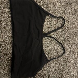 Black Vuori Sports Bra